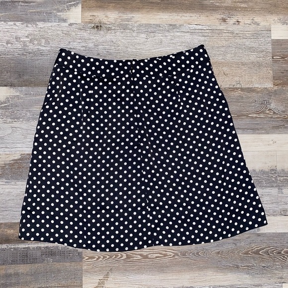 Last Chance New BCBG Polka Dot Mini Skirt - Picture 12 of 16